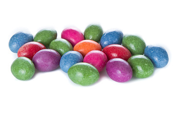 Image showing easter eggs isolated