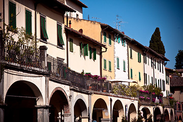 Image showing Tuscan historic architecture