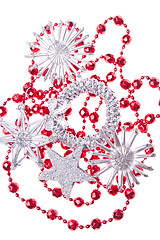 Image showing christmas decoration set