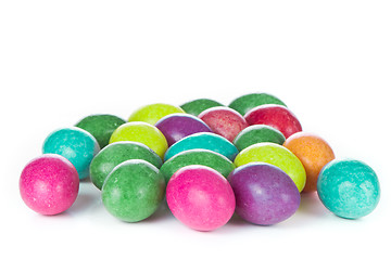 Image showing easter eggs isolated