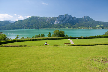 Image showing Mondsee lake