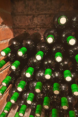 Image showing wine bottles