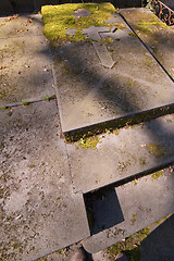 Image showing old graveyard in Prag