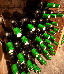 Image showing wine bottles