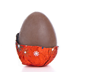 Image showing chocolate easter egg