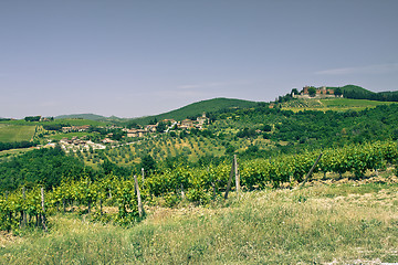 Image showing Typical Tuscan landscape