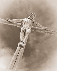 Image showing the crucifixion