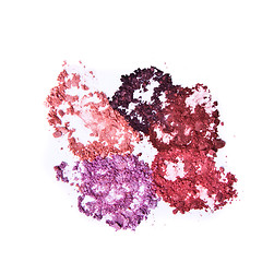 Image showing crushed eyeshadow