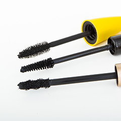 Image showing mascara brushes