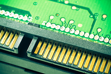 Image showing hard drive close up