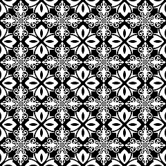 Image showing Seamless floral pattern