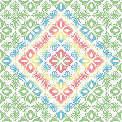 Image showing Seamless floral pattern