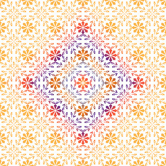 Image showing Seamless floral pattern