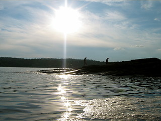 Image showing norwegian coast