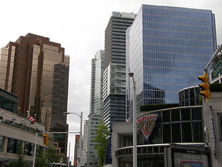 Image showing Skyscrapers in Vancouver
