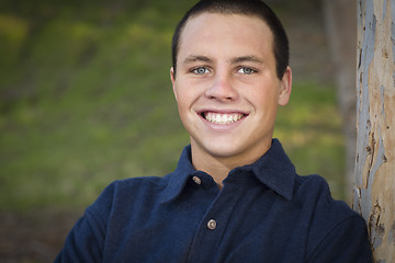 Image showing Handsome Young Boy Portrait