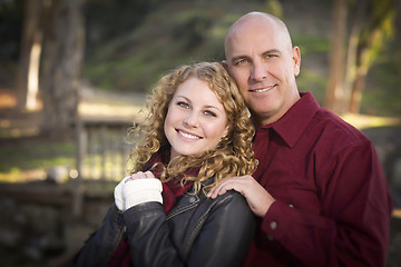 Image showing Loving Daughter and Father Portrait