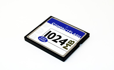 Image showing Flash memory card