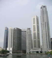 Image showing Singapore skyline