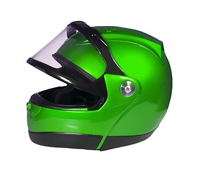 Image showing Motorcycle helmet