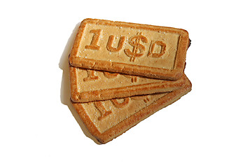 Image showing one dollar biscuits