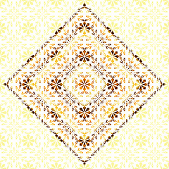 Image showing Seamless floral pattern