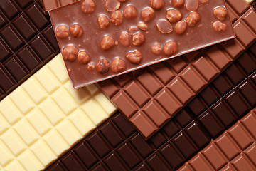 Image showing Different sorts of chocolate