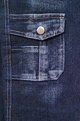 Image showing jeans pocket