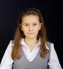 Image showing portrait of a girl