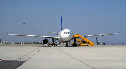 Image showing Airplane on ground