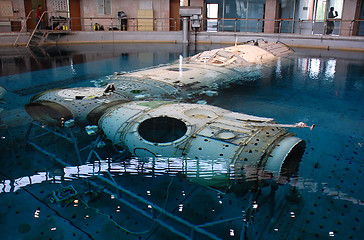 Image showing ISS Mockup in the Water