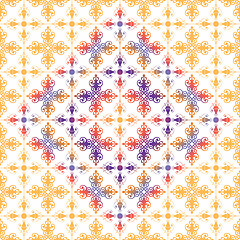 Image showing Seamless floral pattern