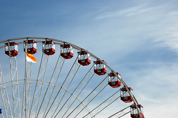 Image showing Giant ferris wheel