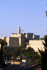 Image showing David Tower In Jerusalem