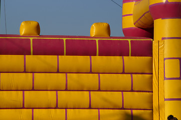 Image showing inflatable castle