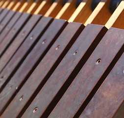 Image showing Wooden pattern