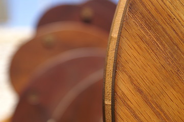 Image showing Wooden pattern