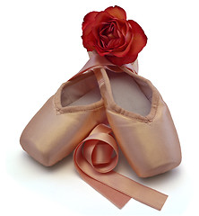 Image showing Ballet shoes