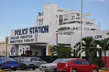 Image showing Police Station in Cancun