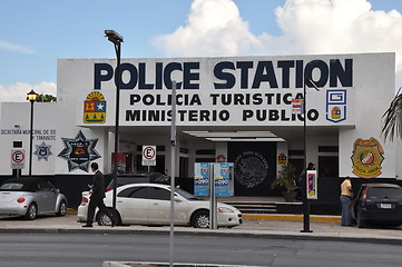 Image showing Police Station in Cancun