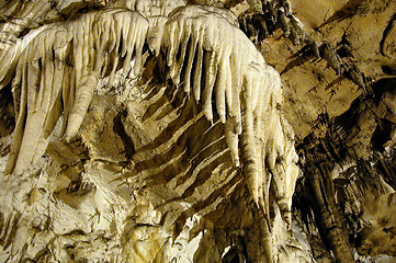 Image showing Stalactites and Stalagmites