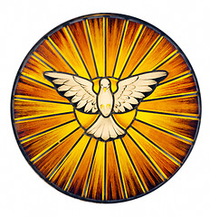 Image showing Holy Spirit Stained Glass