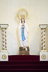 Image showing Statue of Virgin Mary