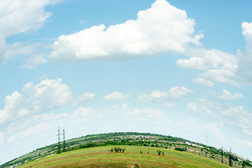 Image showing green meadow 