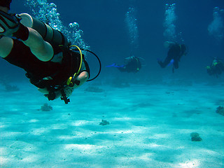 Image showing Divers 