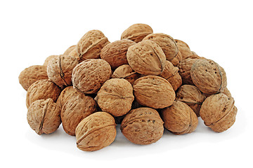 Image showing heap of walnuts