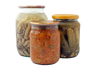 Image showing sealed jars