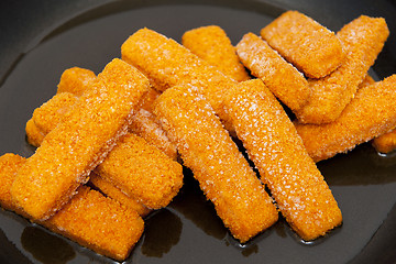 Image showing Fish sticks