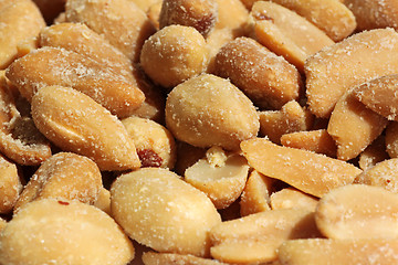 Image showing salted peanuts