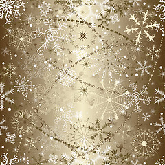 Image showing Brilliant christmas seamless pattern